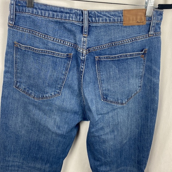 MADEWELL The High-Rise Slim Boyjean - Lita Wash - Size 29 - Picture 11 of 16